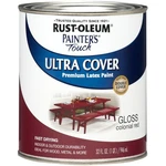 Rust-oleum 1964502 Enamel Paint, Water, Gloss, Colonial Red, Qt, Can, 120 Sq-f New. Price: $30.68.