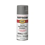Rust Oleum Stops Satin Coastal Gray 12OZ Protective Enamel Paint New. Price: $10.19.