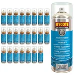 Hycote Colour Clear Lacquer Aerosol Spray Paint High Gloss Fast Drying 400ML X24 New. Price: $113.40.