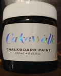Chalkboard Blackboard Paint 8.45OZ- Brush On Wood Or Any Surface Matte New. Price: $15.00.