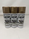 3 Cans Of Gloss Metallic Gold Rust-oleum Custom Premium Lacquer Paint 11OZ. Each New. Price: $39.99.