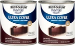 1977502-2PK Painter's Touch Latex Paint, Quart, Gloss Kona Brown, Pack New. Price: $45.34.