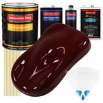 Burgundy Slow 1 Gallon Automotive Car Paint Kit Urethane Basecoat & Clearcoat New. Price: $389.99.