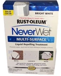 Rust-oleum Neverwet Bright White Moisture Repelling Treatment Metal 18OZKIT-NEW. Price: $29.88.