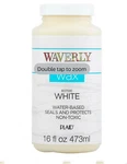 Waverly Inspirations Wax Paint, White Matte Finish, 16 Fl. Oz, Factory Sealed New. Price: $11.00.