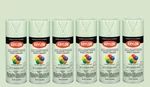 6 Krylon Colormaxx & Primer Spray Paint, 12 Oz Matte Seaside Green New. Price: $44.95.