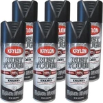 Krylon / RTA9203 (6-PACK), Rust Tough Paint, 12OZ Aerosol, Semi-flat Black New. Price: $66.56.