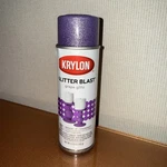 Krylon K03813A00 Glitter Blast, Grape Glitz, 5.75 Ounce,small Can #3813 New. Price: $19.99.