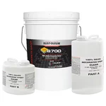 Rust-oleum 388959 Epoxy Coating, High Gloss Finish, Clear, Solvent Base New. Price: $340.99.