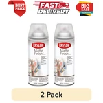 Krylon Matte Finish Clear 11 Oz Spray Paint, Multi-surface, (2 Piece, Pack) New. Price: $15.48.