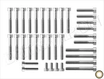 Side Cover Bolt Kit For Liquid Cooled T100/T120 Engines Up To 2020 Pn MBI-SCHW06 New. Price: $69.07.