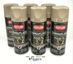 Krylon 4291-6 Pack Khaki Camouflage Non-reflective Ultra-flat Finish Spray Paint New. Price: $59.99.