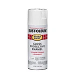 Rust-oleum 250702 Stops Spray Paint, 12-OUNCE, Gloss Pure White New. Price: $8.75.