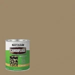 (4)-RUST-OLEUM 1 Qt. Camouflage Brush Paint, Khaki 379562 New. Price: $104.89.