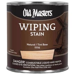 Old Masters Semi-transparent Clear Oil-based Wiping Stain 1/2 Pt New. Price: $19.39.