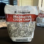 Rust-oleum 382289 1 Lb. Stone Decorative Color Chips New. Price: $13.99.