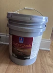 Sherwin-williams Superdeck Exterior Stain Cedar Solid Waterborne 5 Gal New. Price: $100.00.