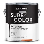 Rust-oleum 394670 Exterior Paint And Primer, Flat, Water Base, White New. Price: $42.89.