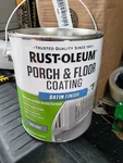 Rust-oleum Dove Gray Satin Finish Gloss Porch & Floor Paint 320417 New. Price: $77.88.