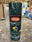 Krylon 5523 Gloss Hunter Green Colormaxx Spray Paint, & Primer, 12 Oz. New. Price: $9.99.