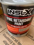 Insl-x Fire Retardant Interior Wall Paint, White, Gal. FR-210099-01 New. Price: $87.99.