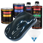 Dark Midnight Blue Pearl Quart Urethane Basecoat Clearcoat Car Auto Paint Kit New. Price: $188.99.