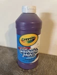 Crayola 542016007 Oz Washable Paint - Violet New. Price: $14.95.