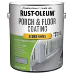 Rust-oleum 320473 1 Gal Floor Coating, Gloss Finish, Dove Gray, Water Base New. Price: $59.99.