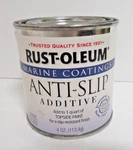 Rust-oleum 207009 Marine Coatings Anti-slip Additive, Clear, Half Pint 4OZ New. Price: $12.95.
