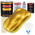 Saturn Gold Firemist Gallon Urethane Basecoat Clearcoat Car Paint Fast Kit New. Price: $436.99.