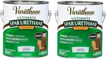 Ultimate Spar Urethane 2-PACK Gallon Oil-based Satin Finish For Superior Protect New. Price: $229.99.