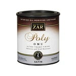 Zar 36212 Satin Sheen Ultra Max Polyurethane Waterborne Oil (pack Of 4). Price: $98.46.