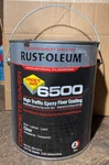 Rust-oleum 6500 High Traffic Epoxy Floor Coating Part Clear Used. Price: $78.20.