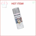 Rust-oleum 7271830 Stops Metallic Spray Paint, 11 Oz, Silver New. Price: $14.72.