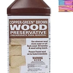 Green Products 33004 Copper Brown Wood Preservative For Surface Protection, 1... New. Price: $75.77.