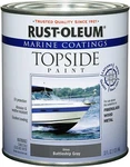 Rust-oleum 207005 Marine Topside Paint, Battleship Gray, 1-QUART, 32OZ New. Price: $32.99.