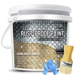 2 1 Rust Converter & Metal Primer 64OZ Black Reformer Paint New. Price: $39.83.