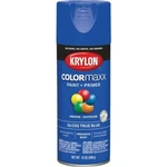 12-KRYLON Colormaxx Oz. Gloss Spray Paint, True Blue Model: K05543007 New. Price: $109.89.