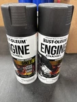 Rust-oleum 366437 Engine Enamel Spray Paint, 11 Oz, Cast Coat Iron, (pack Of 2) New. Price: $29.99.
