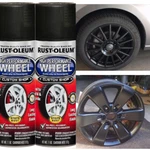 Wheel Coating Spray Paint Car Trucks Metallic Matt Black Rims Stop Rust Durable New. Price: $55.00.