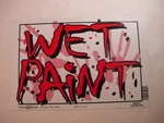New - Lot Of 5 Wet Paint Signs Hillman Center Made Usa. Price: $20.00.