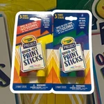 6 Crayola Project Quick Dry Paint Sticks - Classic Colors New. Price: $12.99.