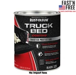 Black, Rust-oleum Automotive Truck Bed COATING-342668, 1 Qt New. Price: $26.97.