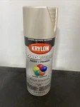 12 Oz Krylon Colormaxx & Primer Spray Paint, Metallic Satin Nickel New. Price: $11.99.
