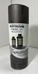 Rust-oleum American Accents Satin Metallics Aged Bronze Spray Paint, 12 Oz. New. Price: $22.99.