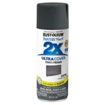 Rust-oleum 350373 12-OZ Premium 2X Ultra-cover Spray Paint, Gloss Charcoal New. Price: $14.11.