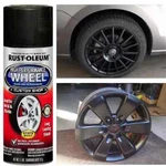 Wheel Coating Spray Paint Car Trucks Metallic Matt Black Rims Stop Rust Durable New. Price: $19.58.