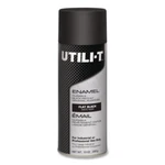 Rustoleum 387389 Utili-t Spray Paint, Flat Black, 10 Oz Aerosol Can, 6/CARTON New. Price: $35.20.