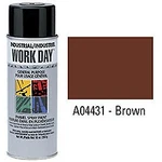 Sherwin Williams 425-A04431007 16 Oz Work Day Enamel Paint Brown New. Price: $88.84.