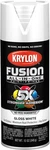 Krylon Fusion All-in-one Adhesive Spray Paint For Indoor/outdoor Use, 12 Oz, Whi New. Price: $11.96.